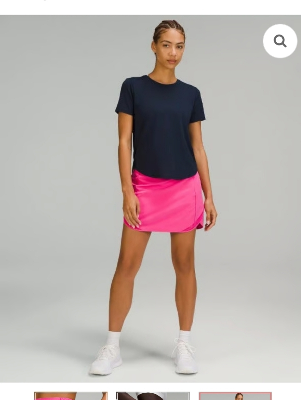 lululemon athletica Hot Pink Athletic Skort